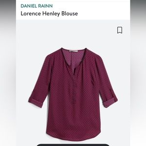 Daniel Rainn Lorence Henley Blouse